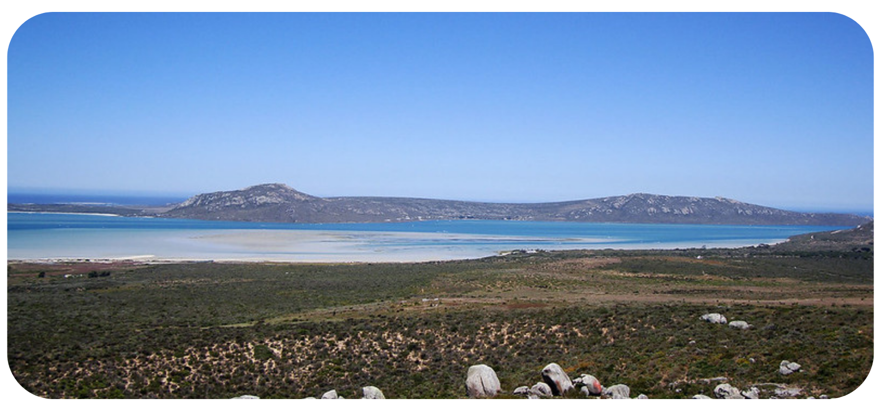 Langebaan Lagoon wetland landscape